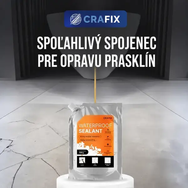 Tesniace lepidlo na praskliny CRAFIX