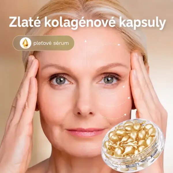 Kapsuly Gold-Collagen – koncentrovaná krása
